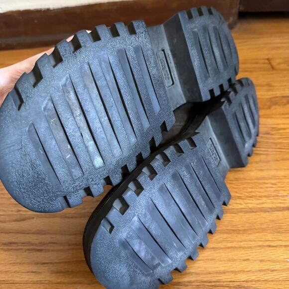 TO BOOT NEW YORK | Adam Derrick | Brown Suede 90s Style Lug Sole Chukka Boot 7.5 - Picture 8 of 9